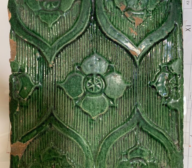 Kachel für Kachelofen